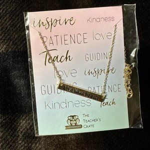 Teacher Necklace